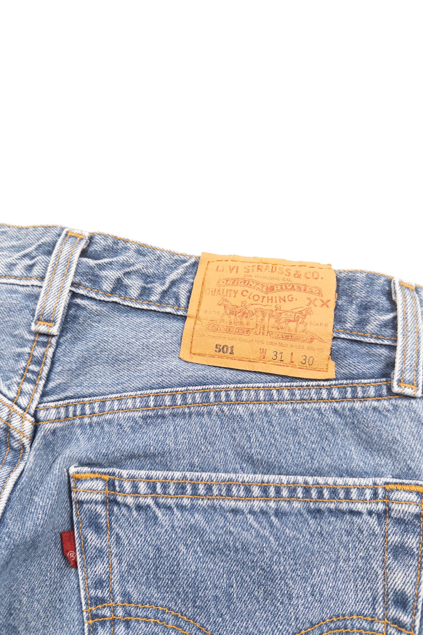 90's Made in USA Levi's 501 denim pants