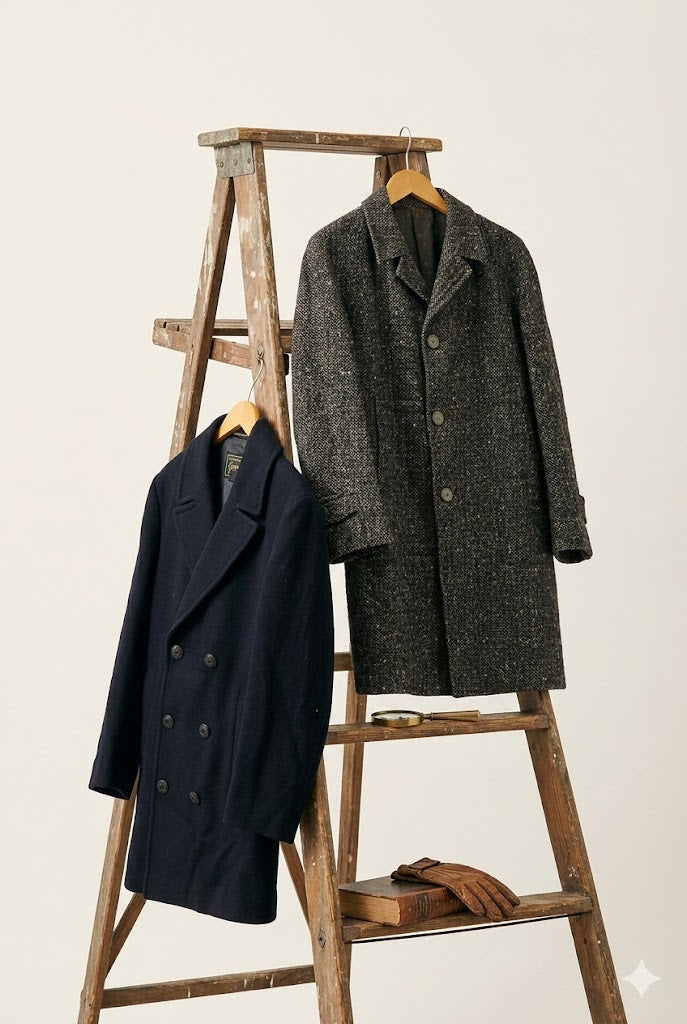 イギリス 英国 ヴィンテージ vintage チェスターコート 60s 70s Made 