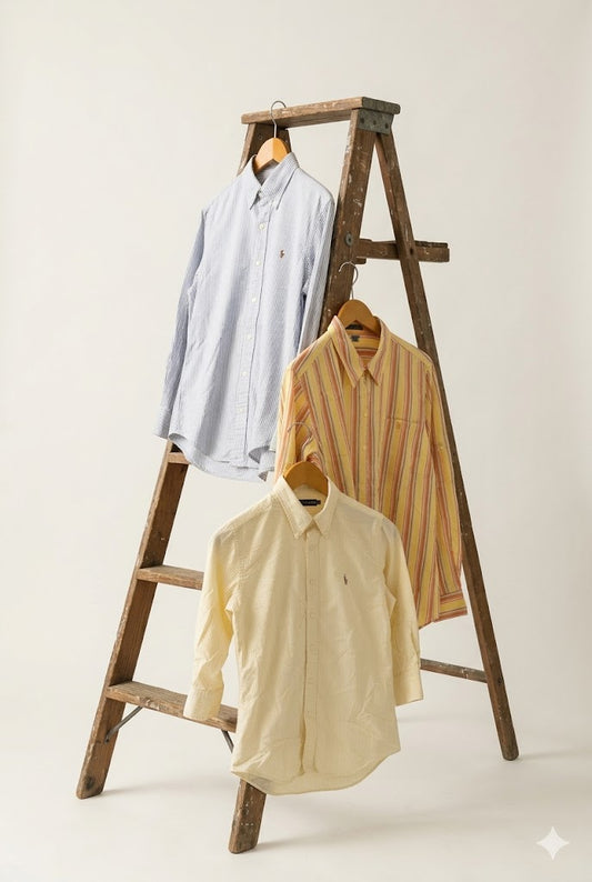 Ralph Lauren Stripe Long Sleeve Shirt x3点