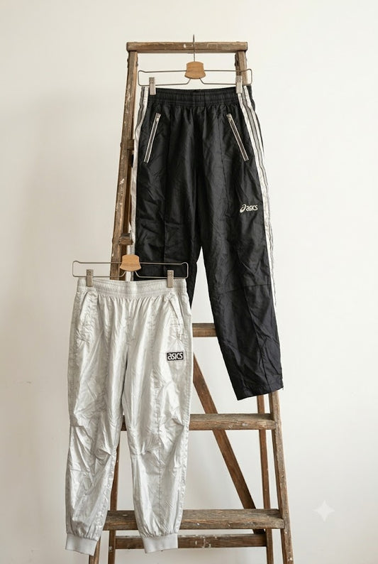 90's Asics Track Pants x2点