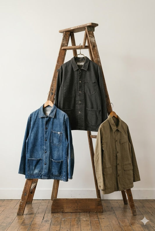 Men's Vintage Coveralls x3点