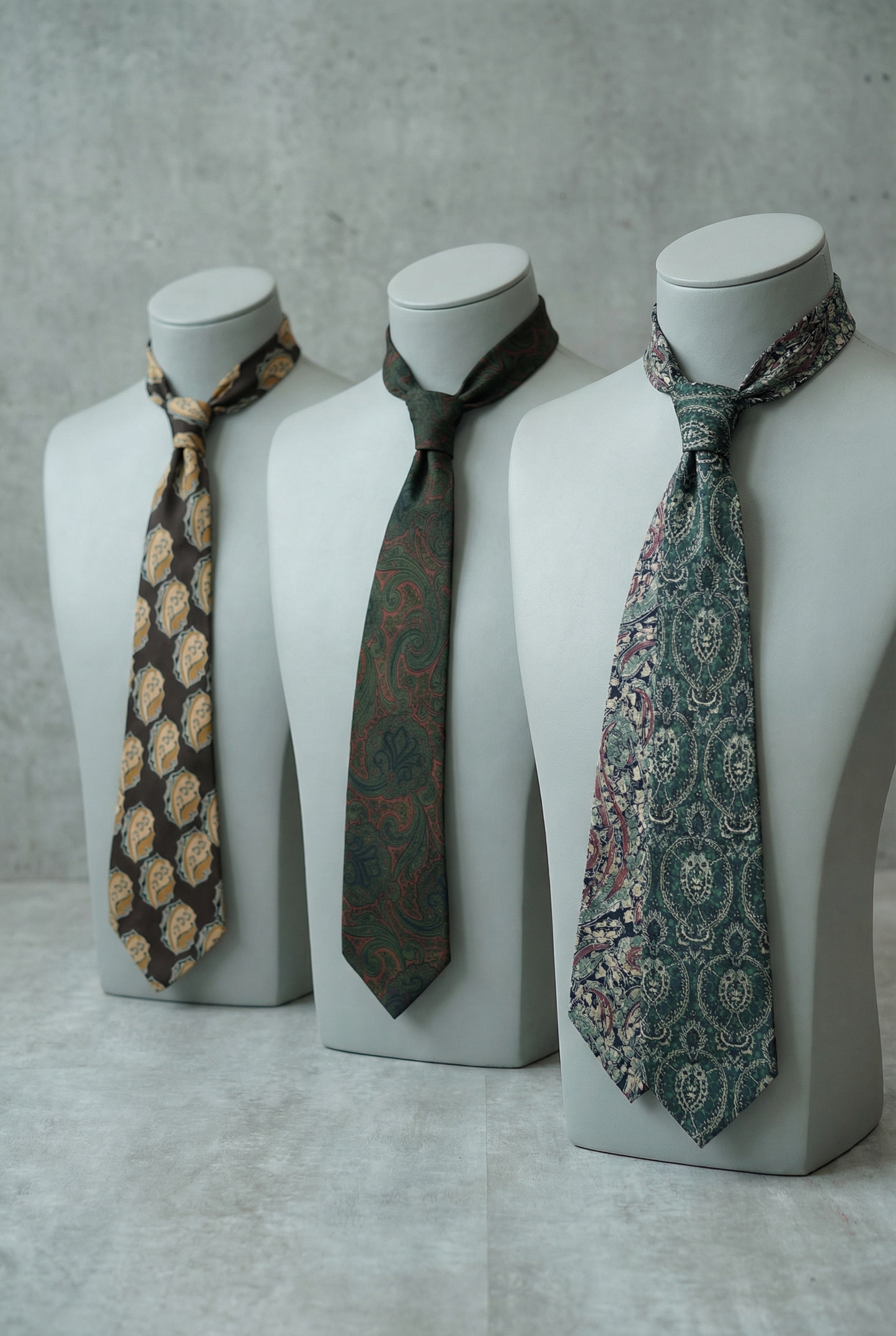 Vintage Paisley Tie x4点