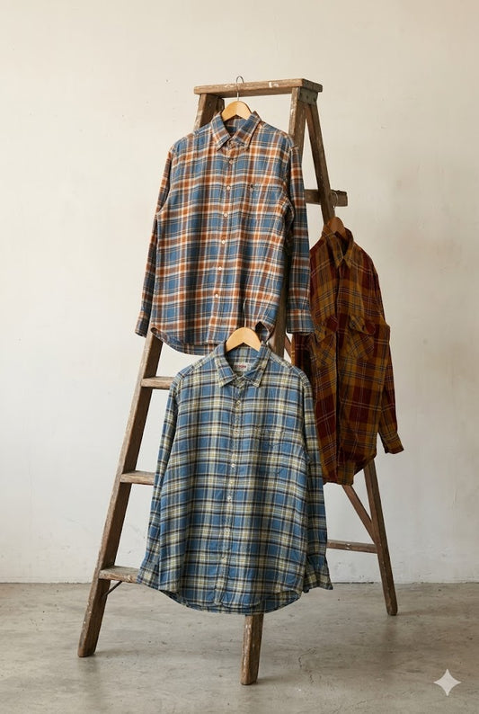 90's McGREGOR Check Shirt x3点
