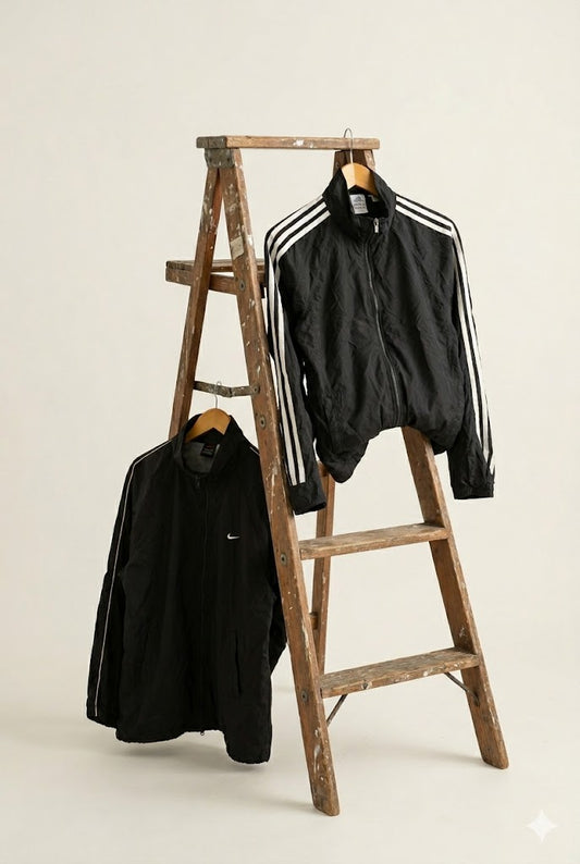 90-00's adidas & NIKE Nylon Tech Jacket x2点