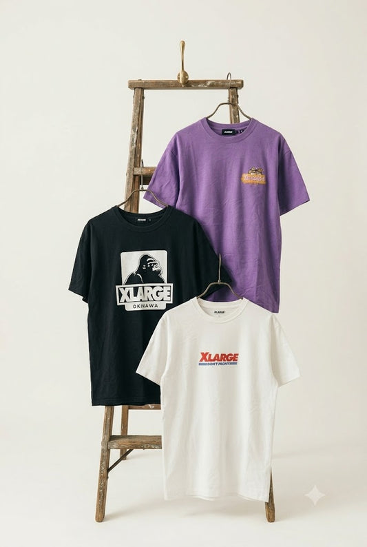 XLARGE Print T-Shirt x3点