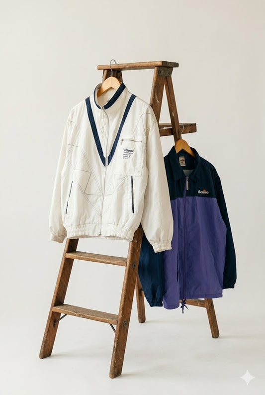 90's ellesse Vintage Tech Jacket x2点