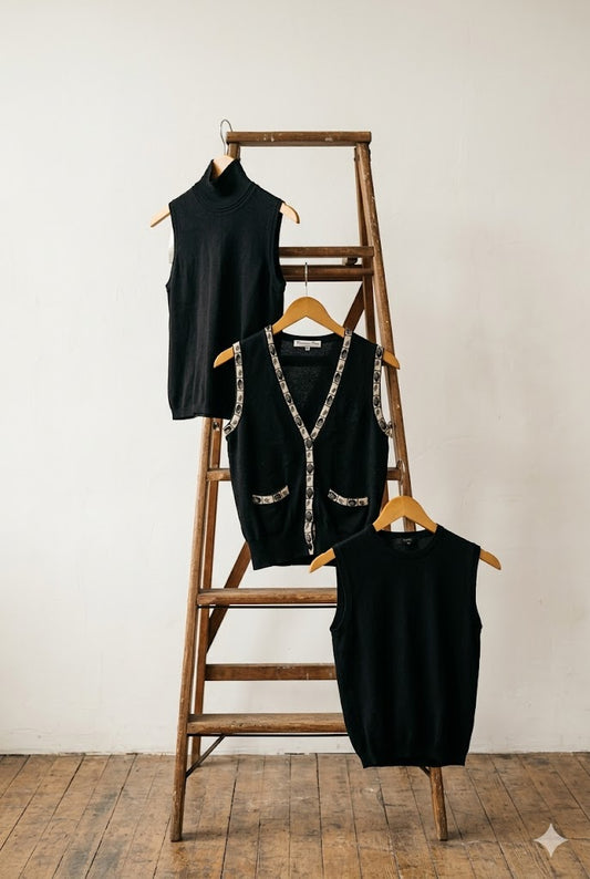 Gucci&Valentino&Christian Dior Knit Vest x3点