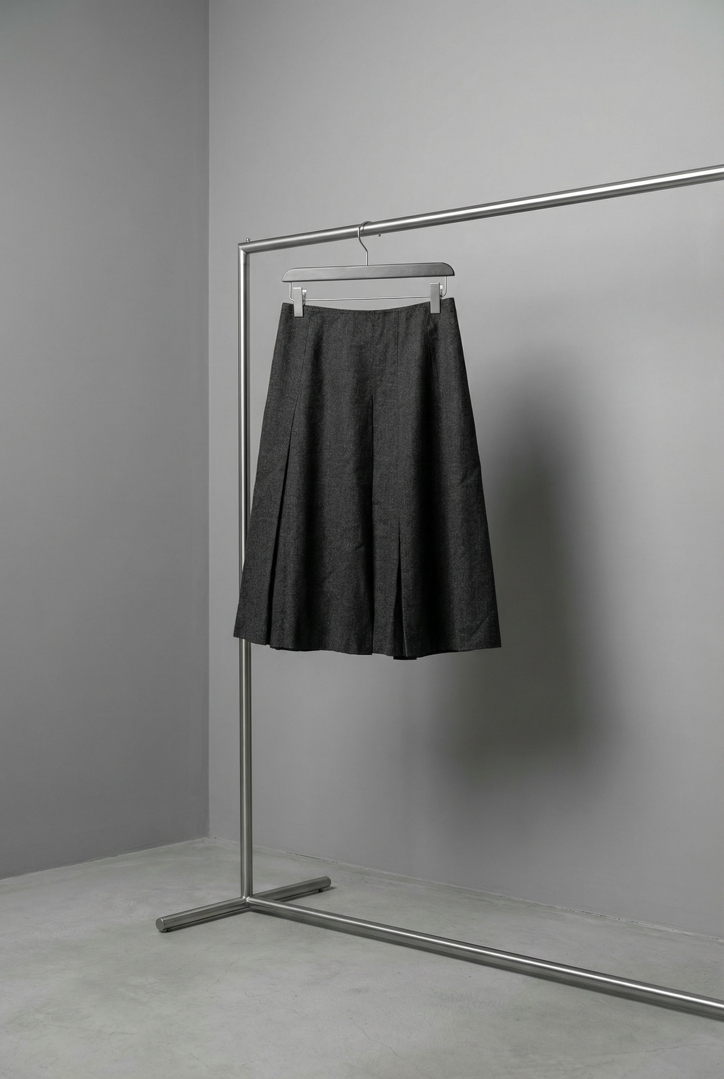 Made In Italy Vintage Gray Wool Skirt x2点
