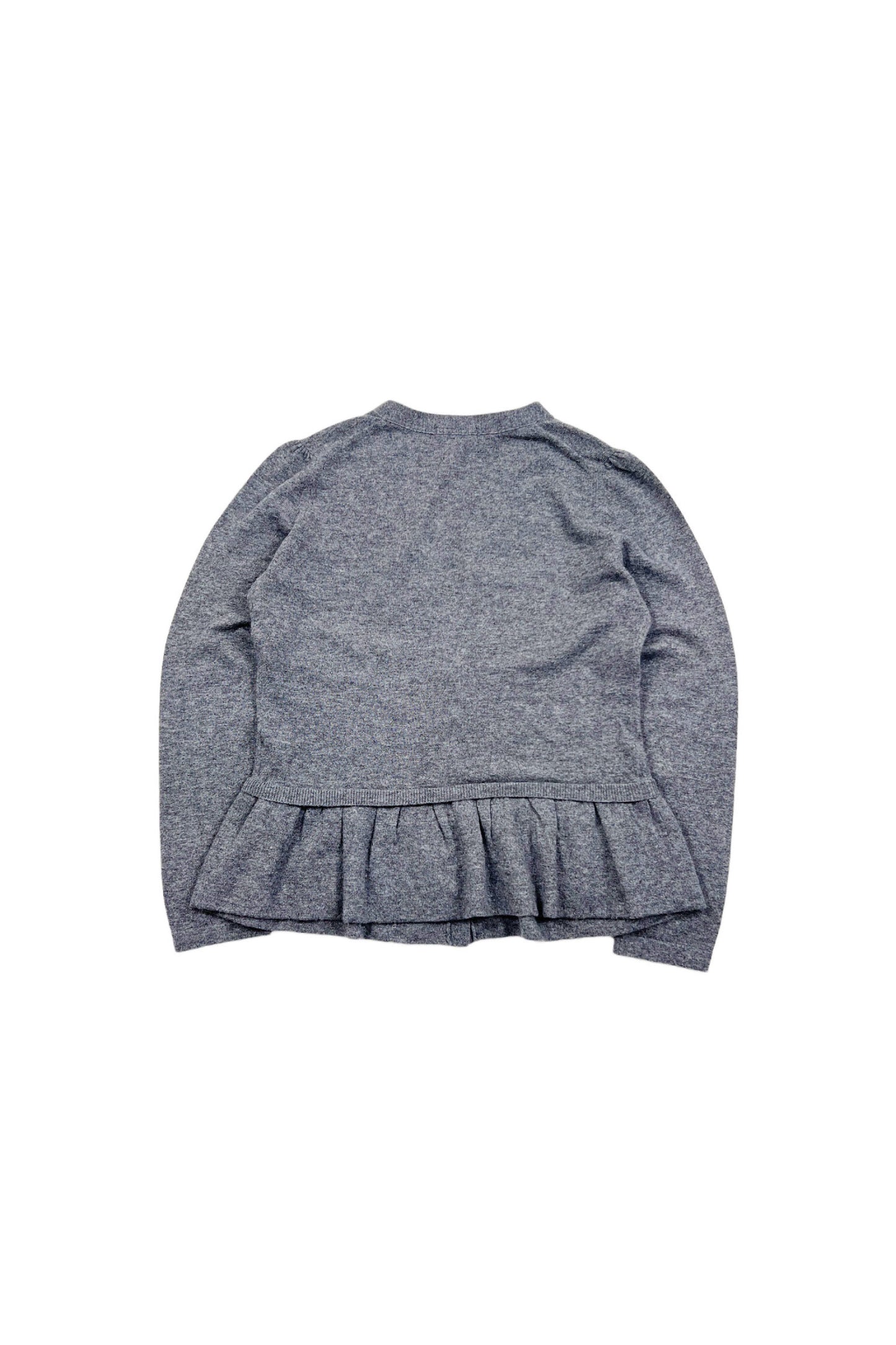 gray cashmere cardigan