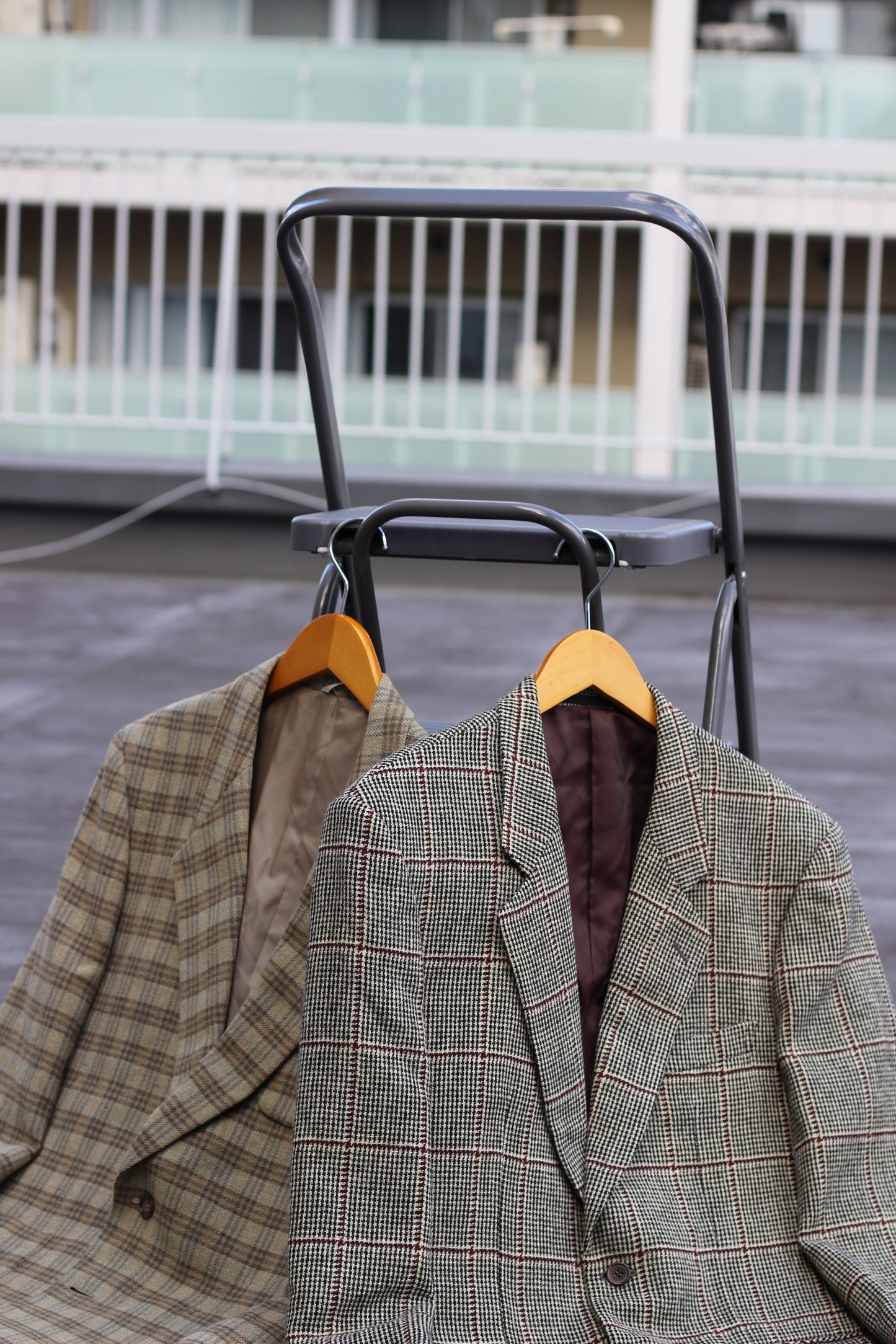 Men's Check Design Tailored Jacket x7点