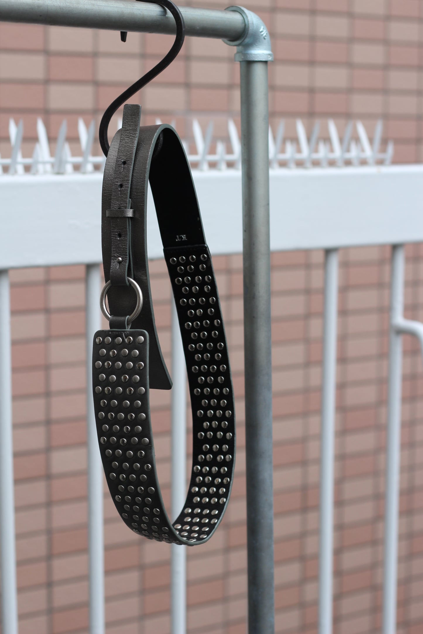 Men's Brand & Vintage Leather Belt x3点