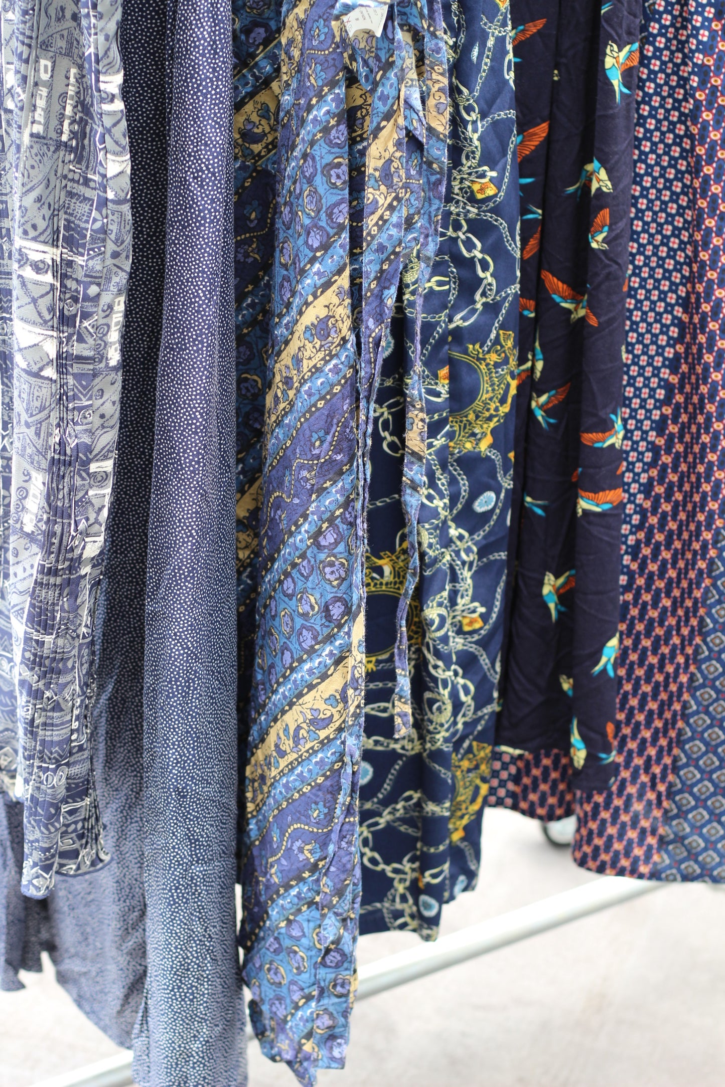 Vintage Navy Design No Sleeve One-Piece x6点