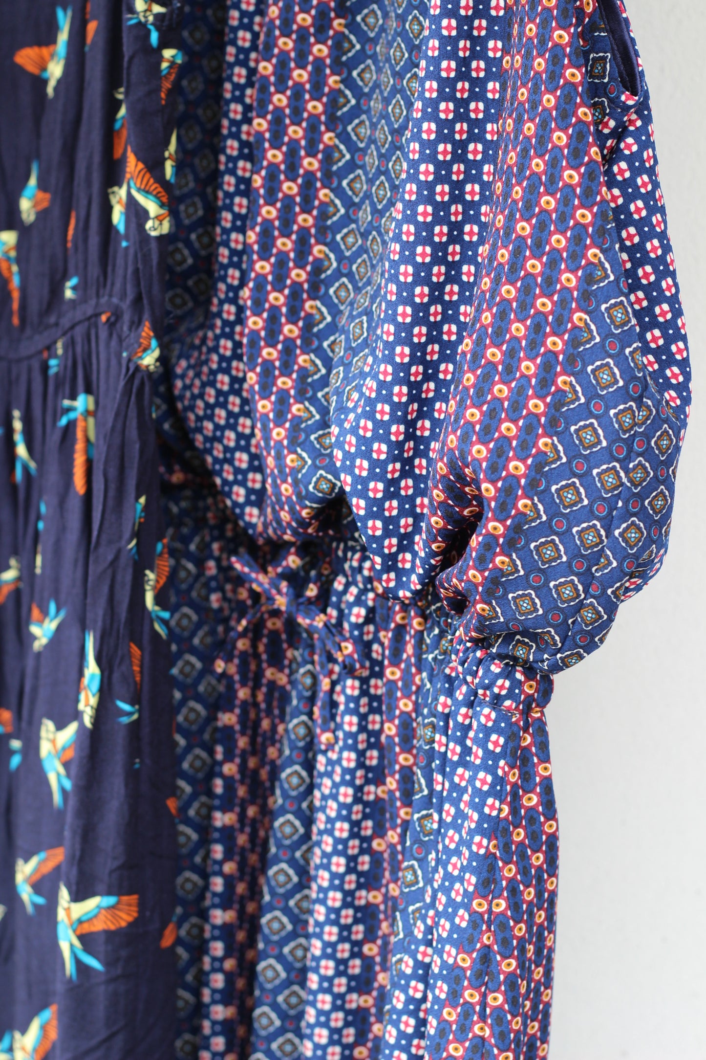 Vintage Navy Design No Sleeve One-Piece x6点