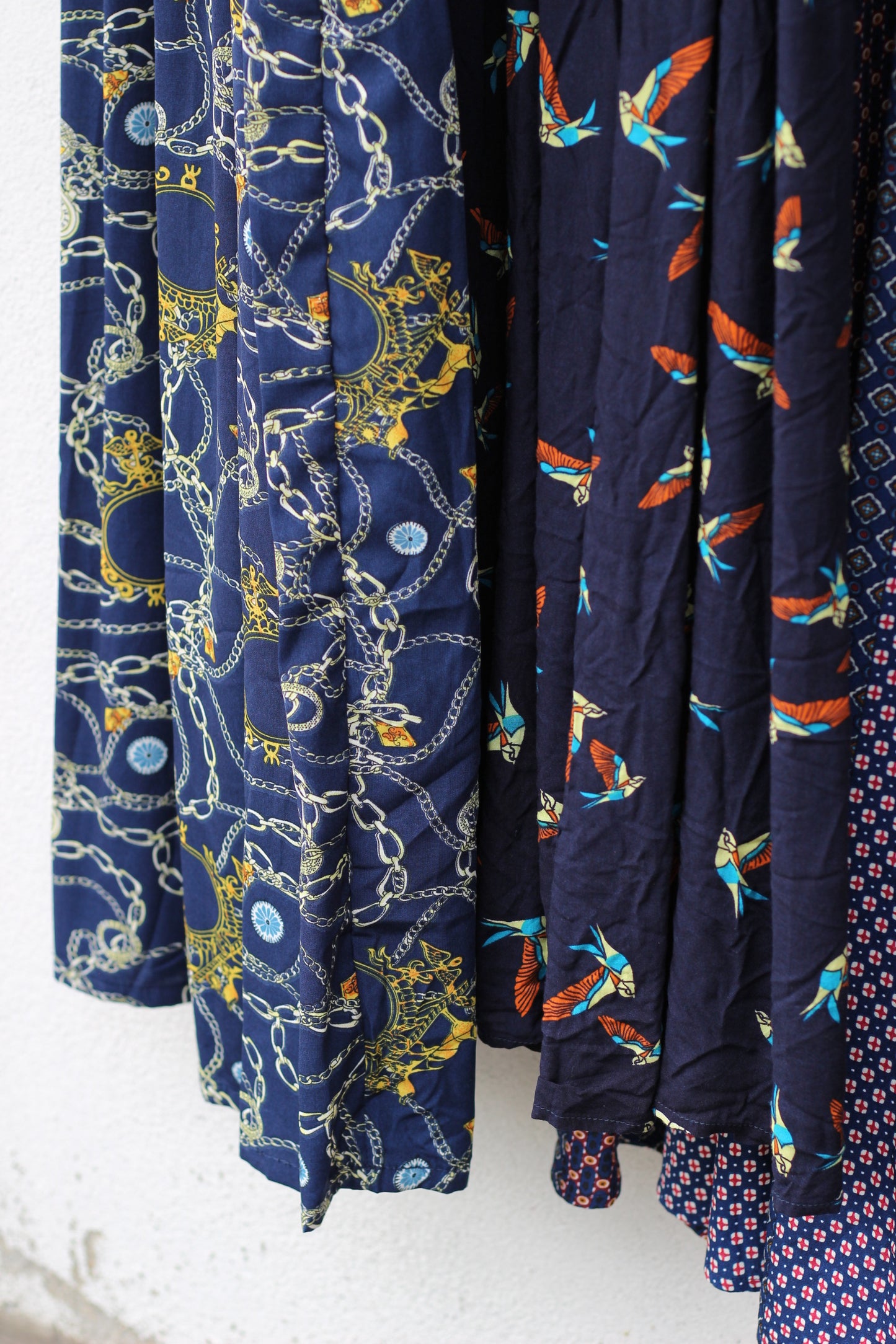Vintage Navy Design No Sleeve One-Piece x6点