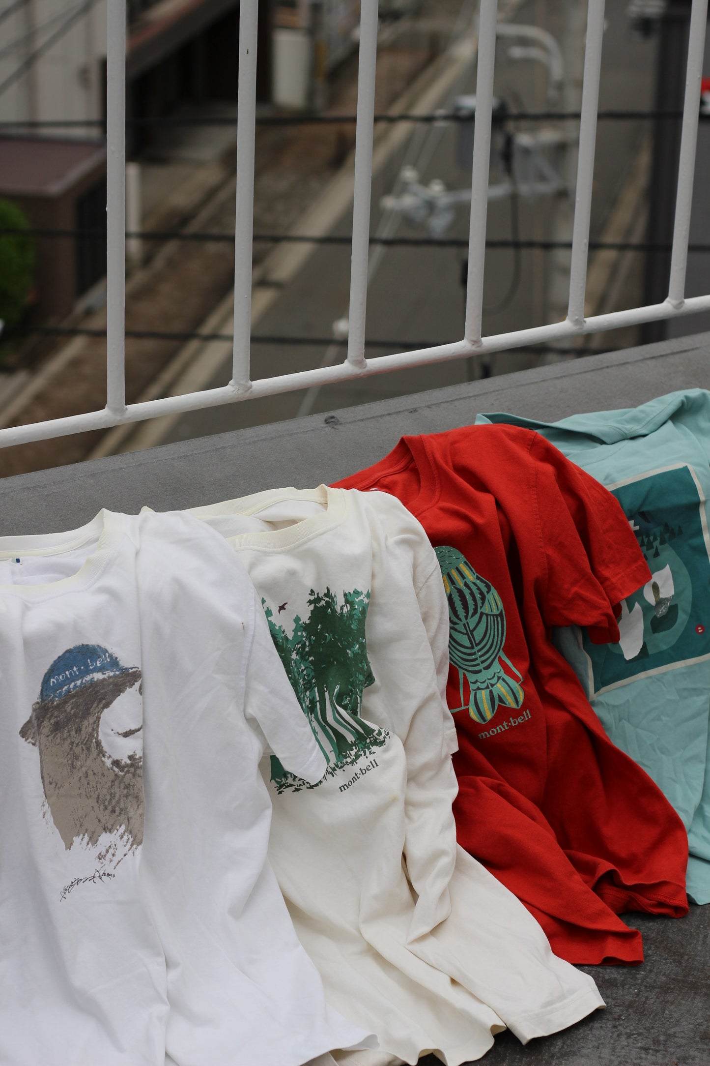 mont-Bell Print T-Shirt x7点
