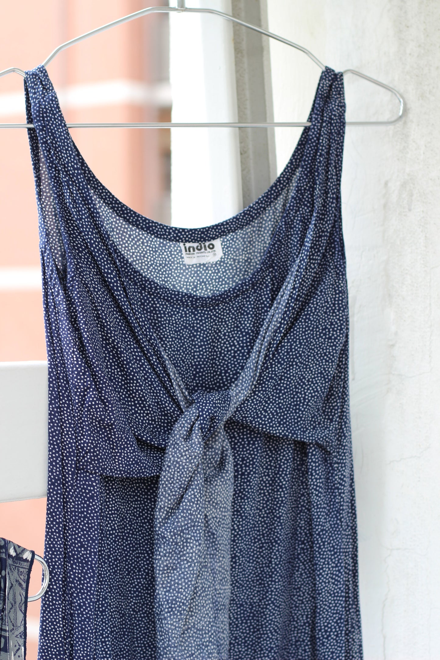 Vintage Navy Design No Sleeve One-Piece x6点