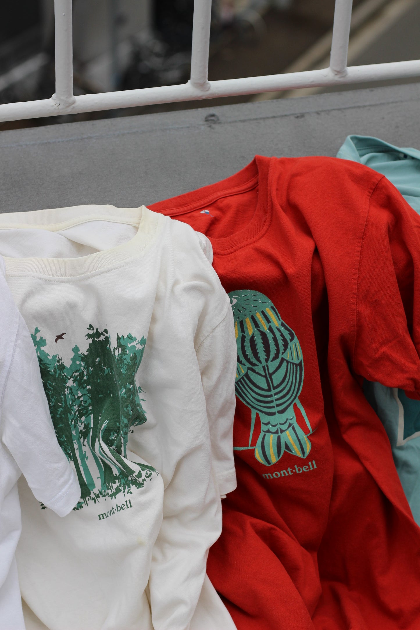mont-Bell Print T-Shirt x7点