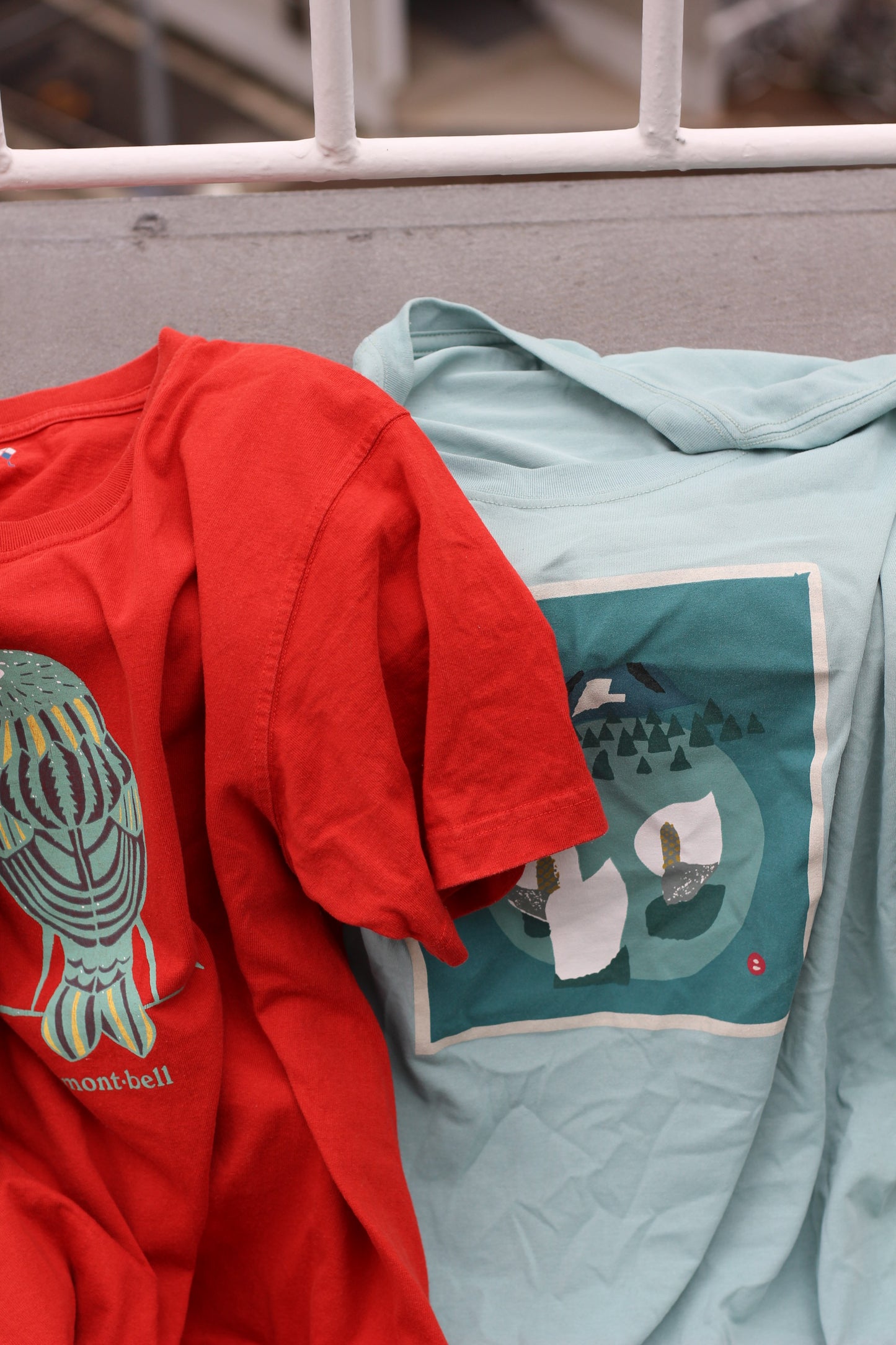 mont-Bell Print T-Shirt x7点