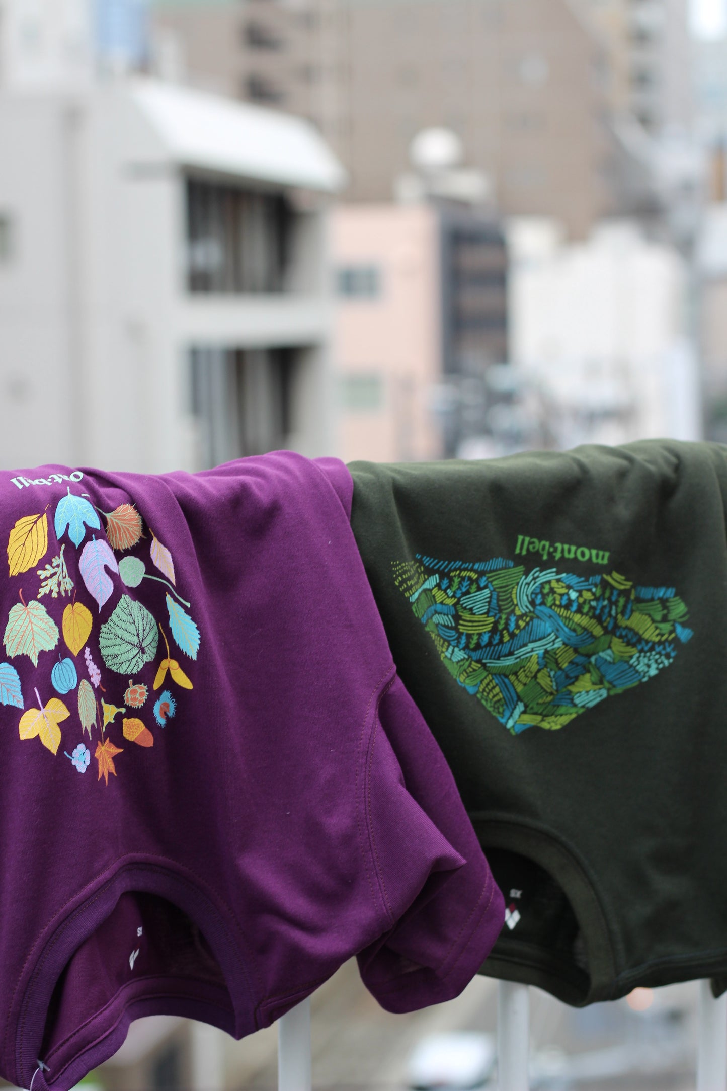 mont-Bell Print T-Shirt x7点