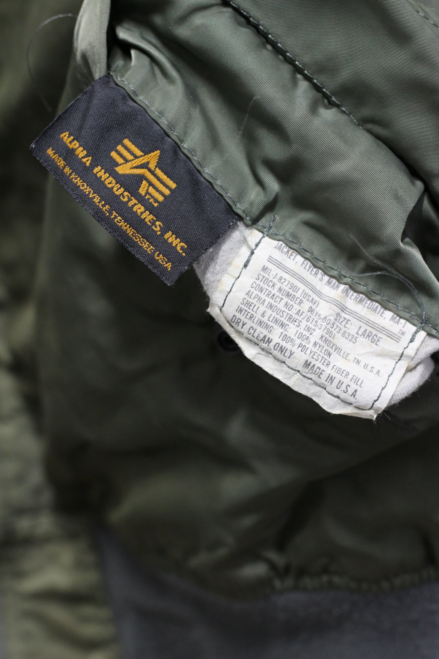 80-90's Alpha Industries & Daiwa Men's Vintage MA-1 Jacket x2点