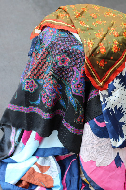 Floral Design Scarf x5点