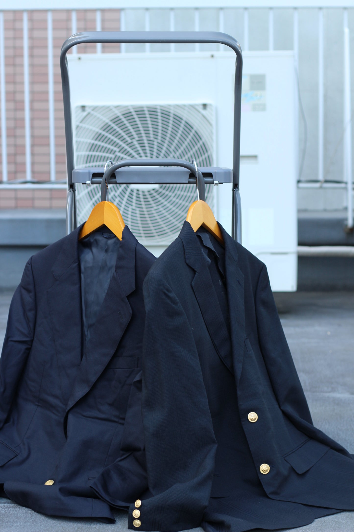 Men's American Traditional Style Gold Button Tailored Jacket x2点