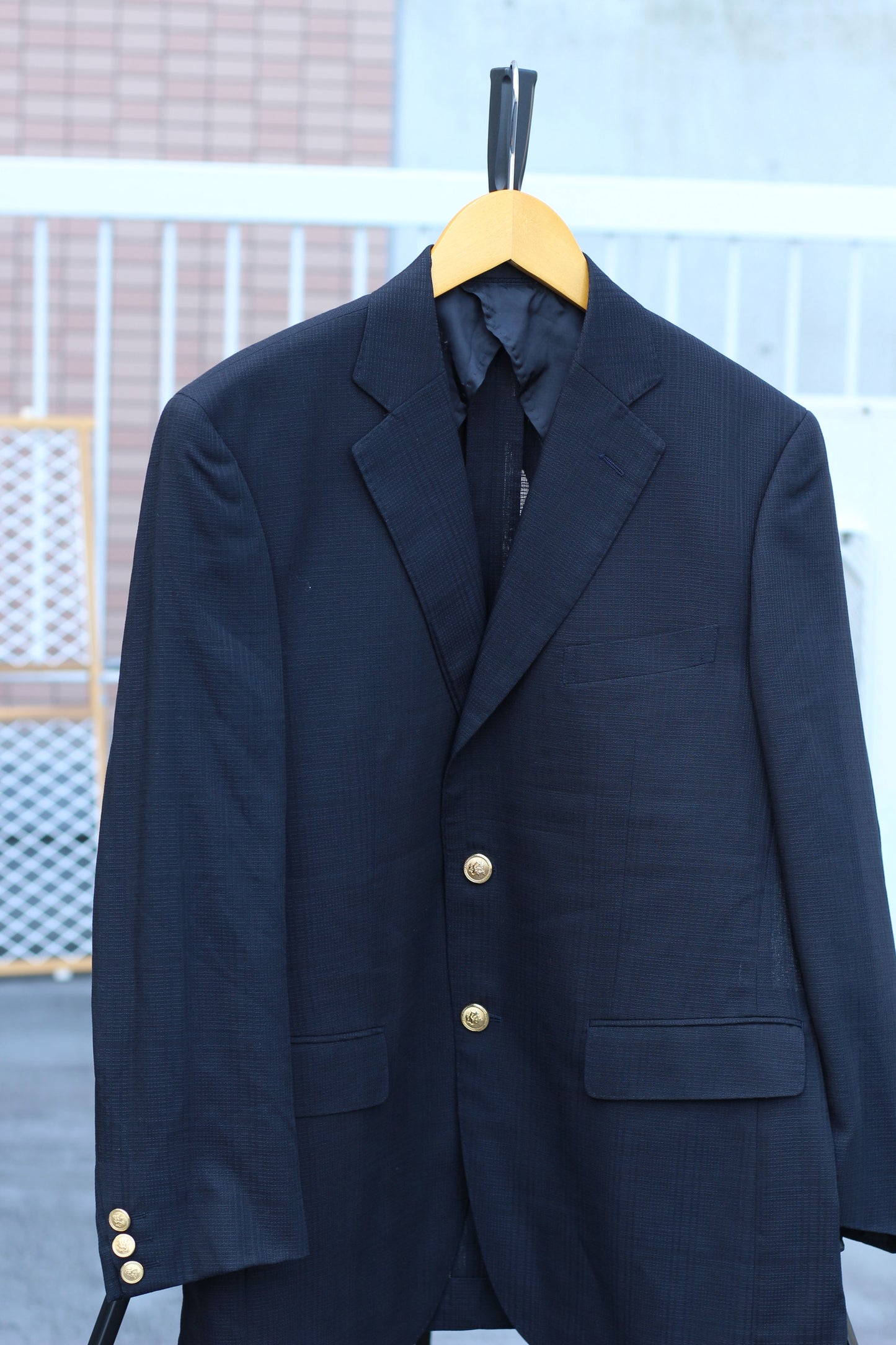 Men's American Traditional Style Gold Button Tailored Jacket x2点