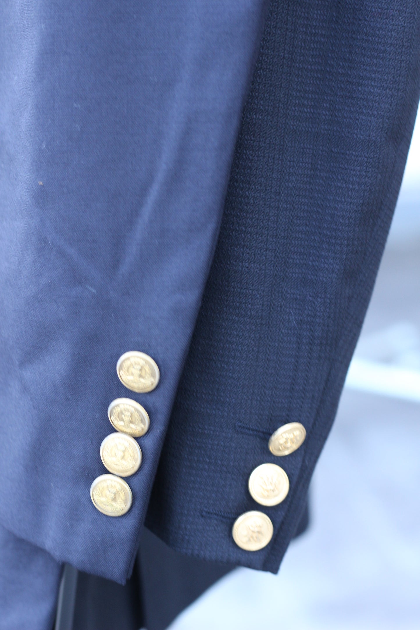 Men's American Traditional Style Gold Button Tailored Jacket x2点