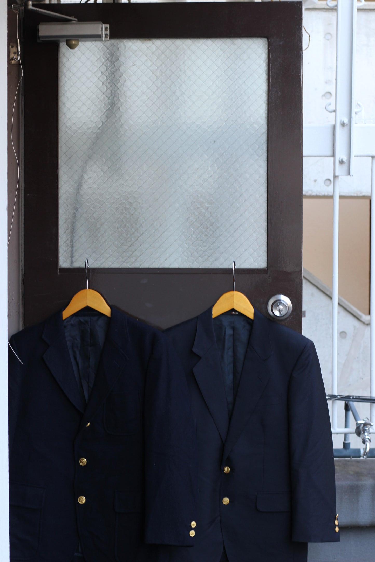 Men's Design American Traditional Style Gold Button Tailored Jacket x3点