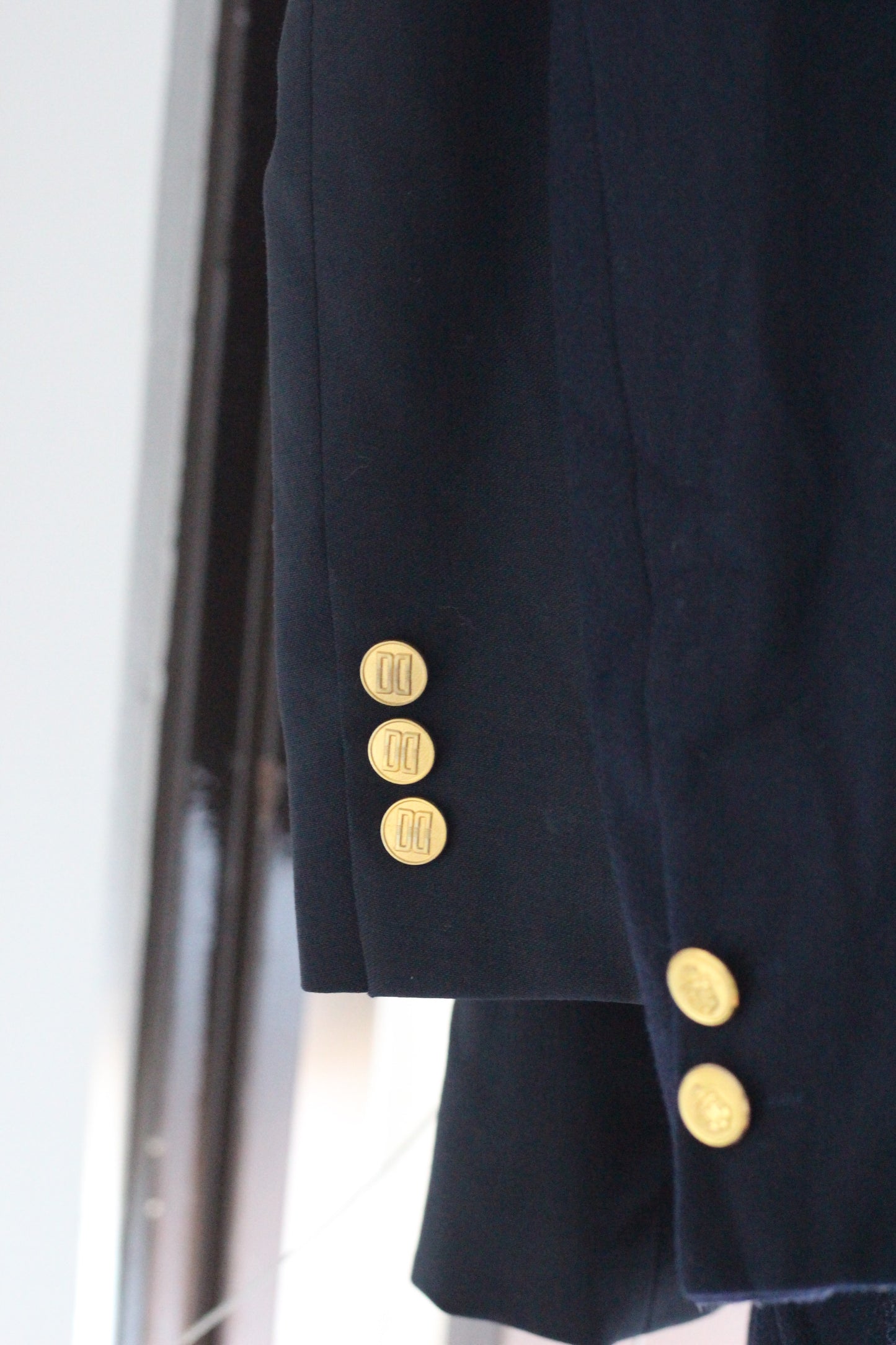 Men's Design American Traditional Style Gold Button Tailored Jacket x3点
