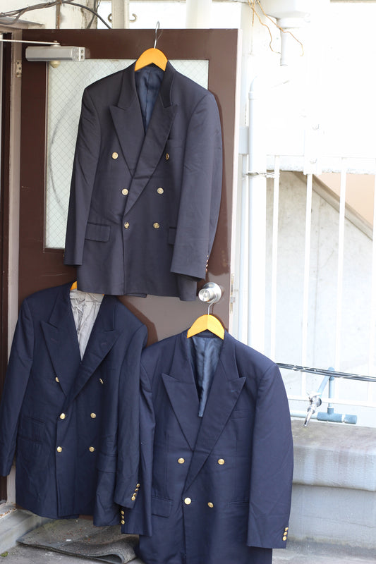 Men's American Traditional Style Gold Button Tailored Jacket x3点