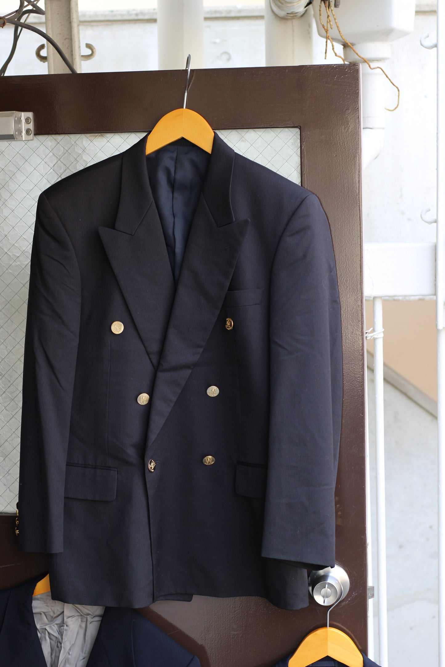 Men's American Traditional Style Gold Button Tailored Jacket x3点