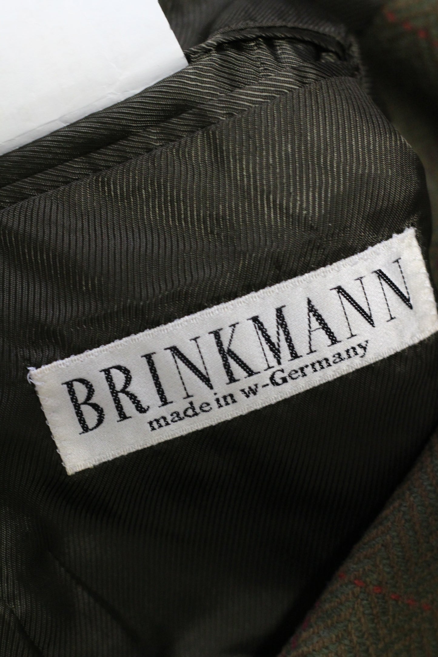 Made In France & Germany Checked Men's Tailored Jacket x2点