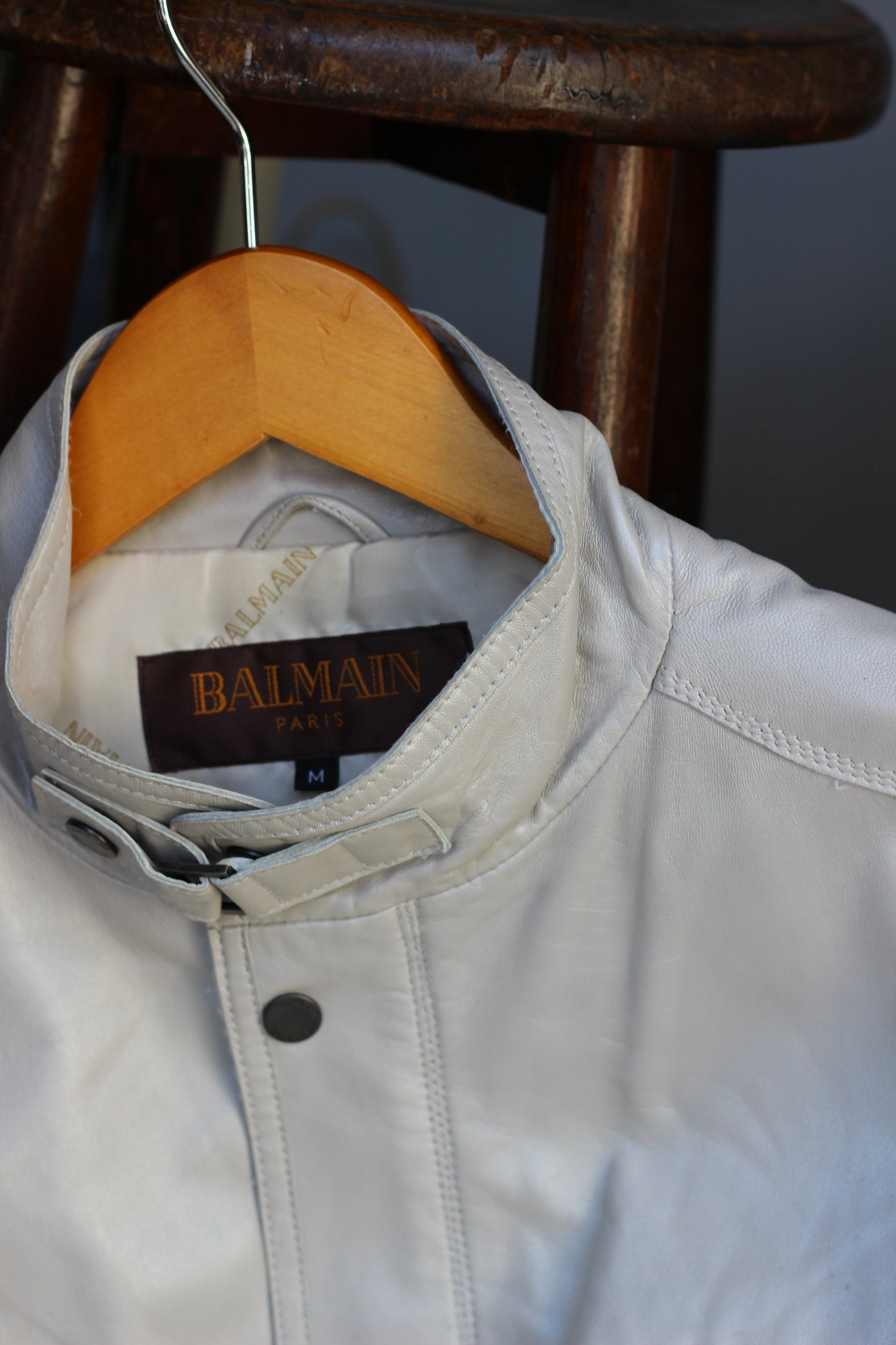 Pierre Balmain Men's Leather Tailored Jacket x2点