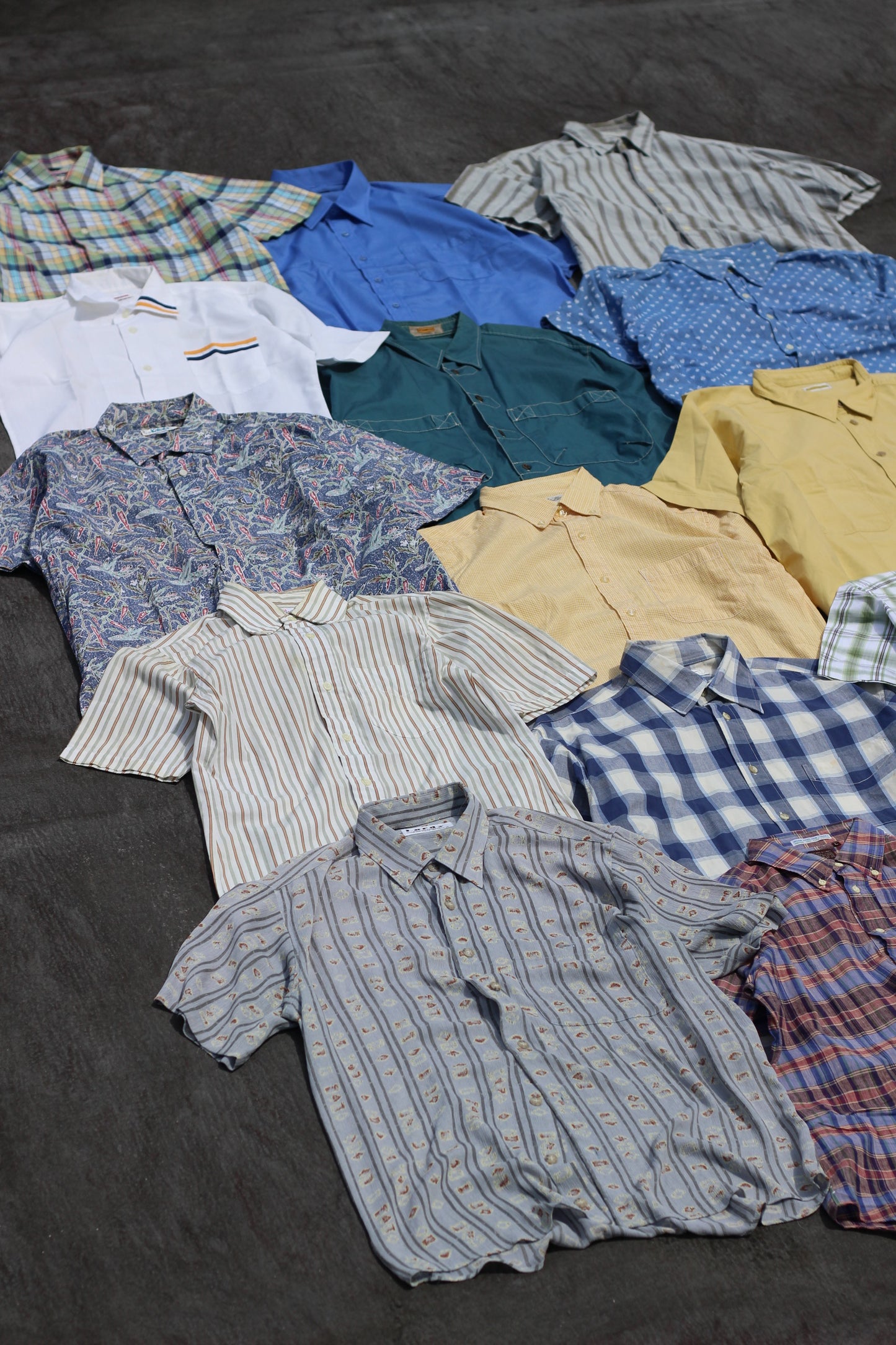 Men's Short Sleeve Shirt x100点