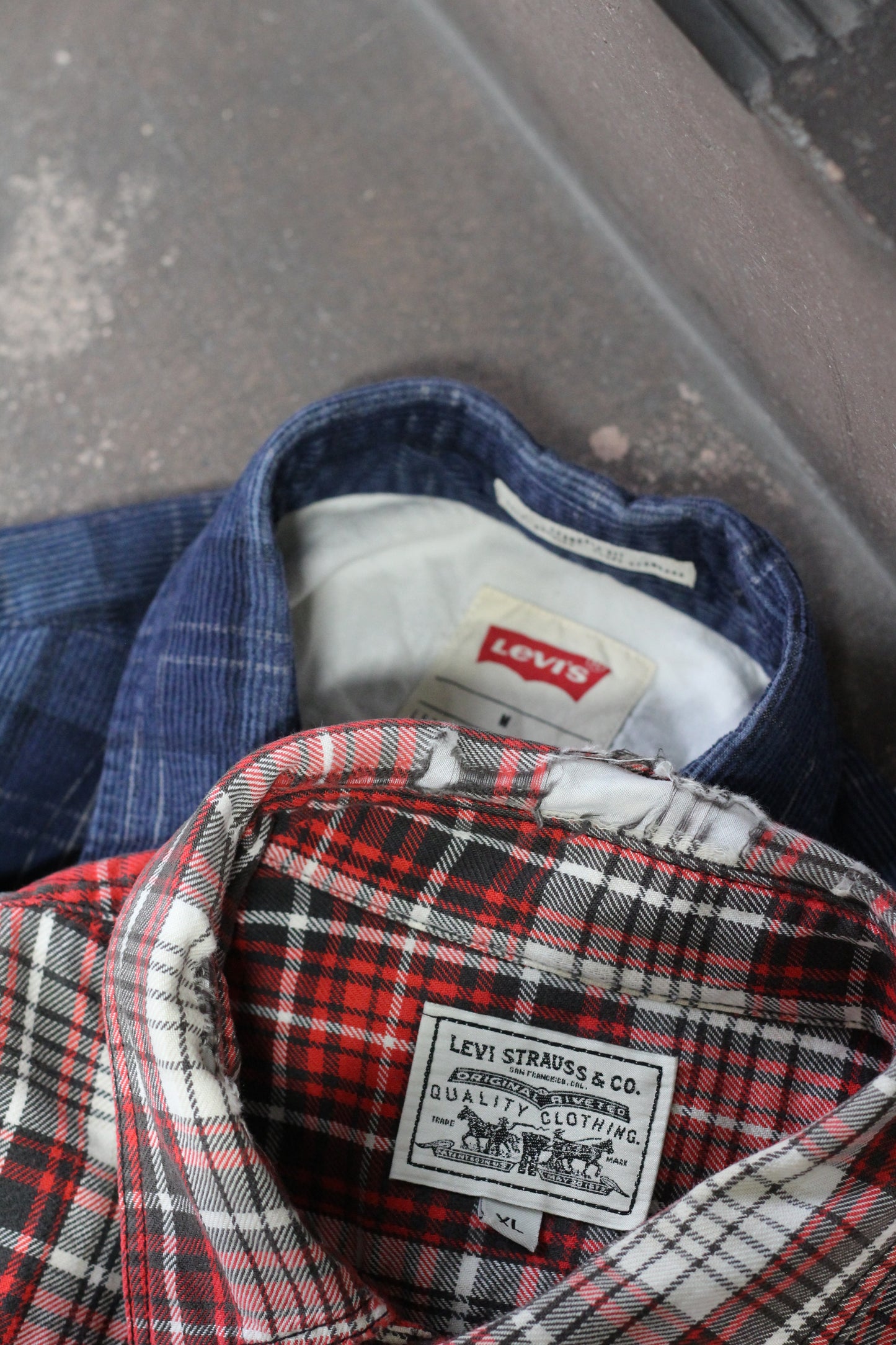 Levi's Check Long Sleeve Shirt x2点