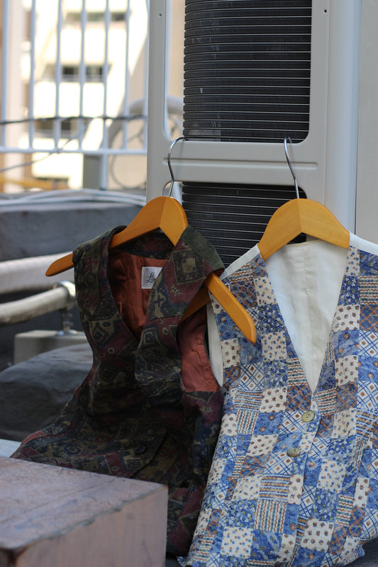 Women's Made In Canada & France Vintage Design Vest x2点