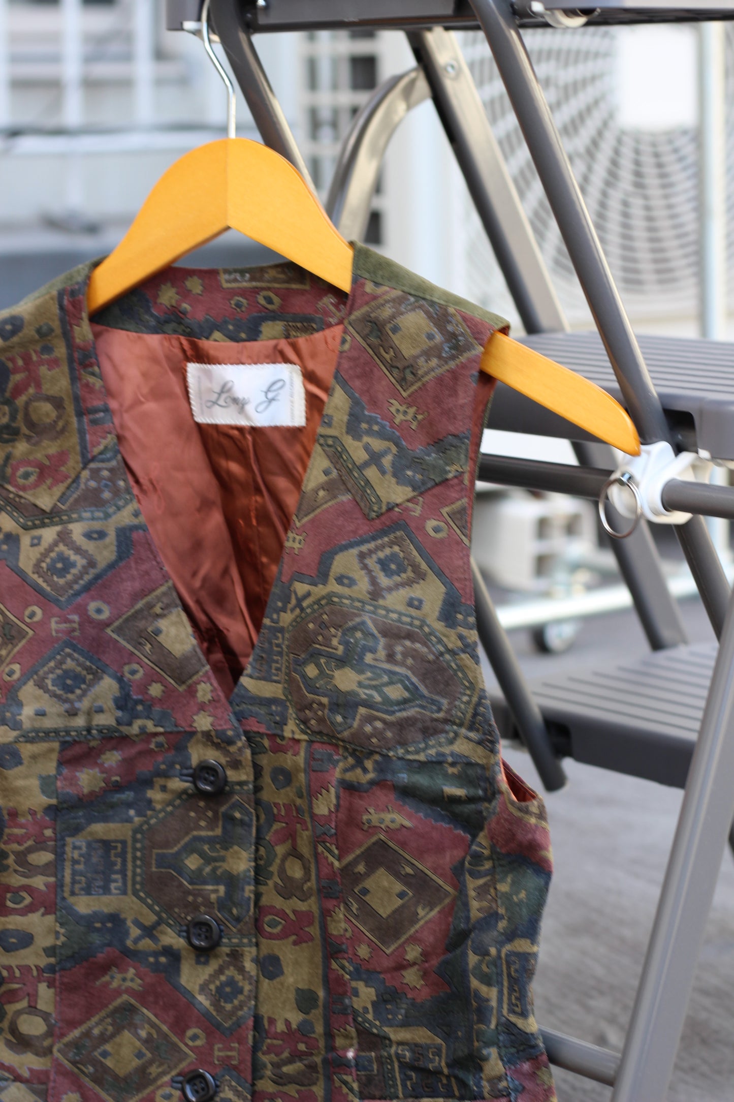 Women's Made In Canada & France Vintage Design Vest x2点