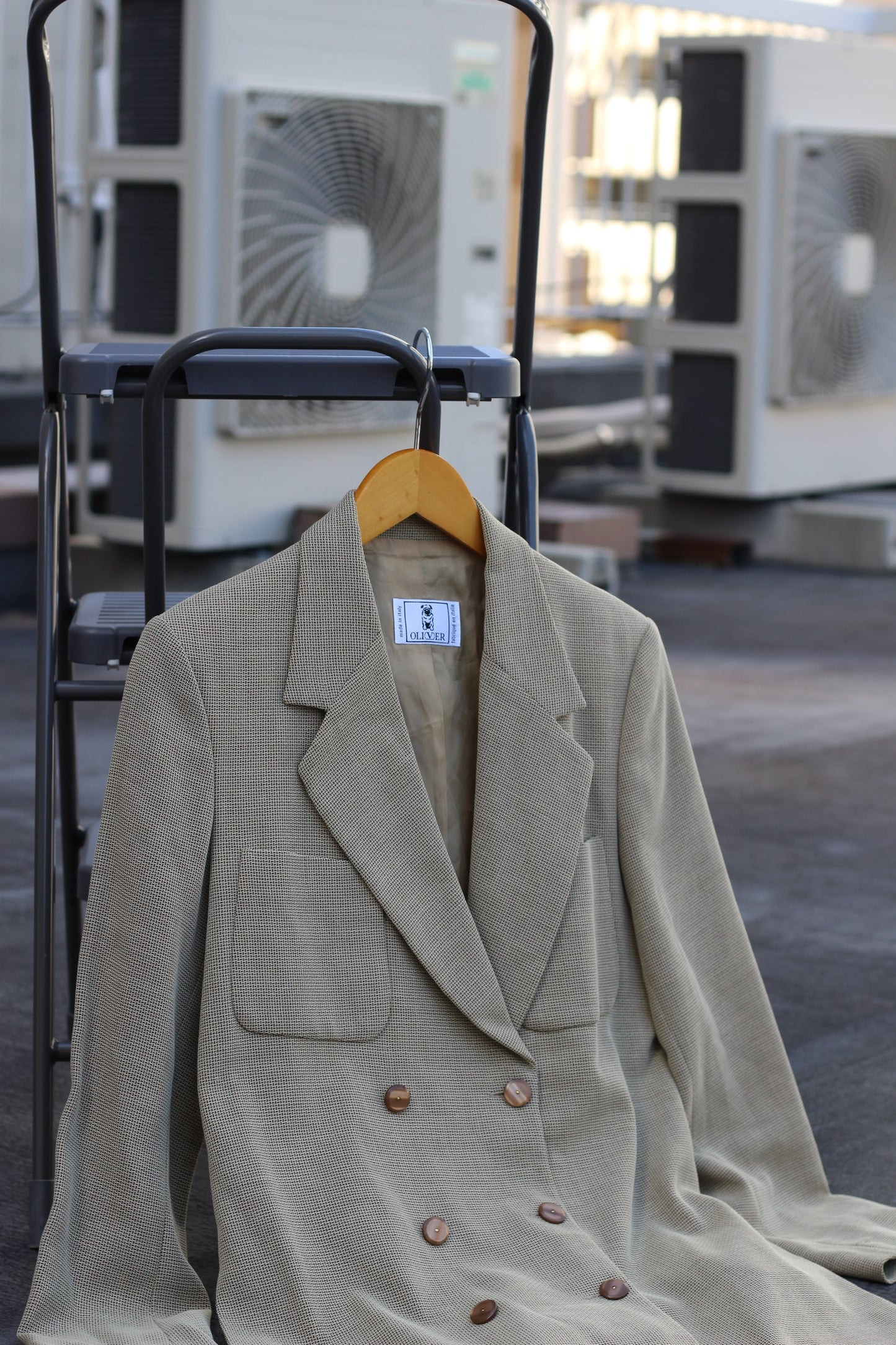 Women's Made In Italy Vintage Double Breasted Tailored Jacket x3点