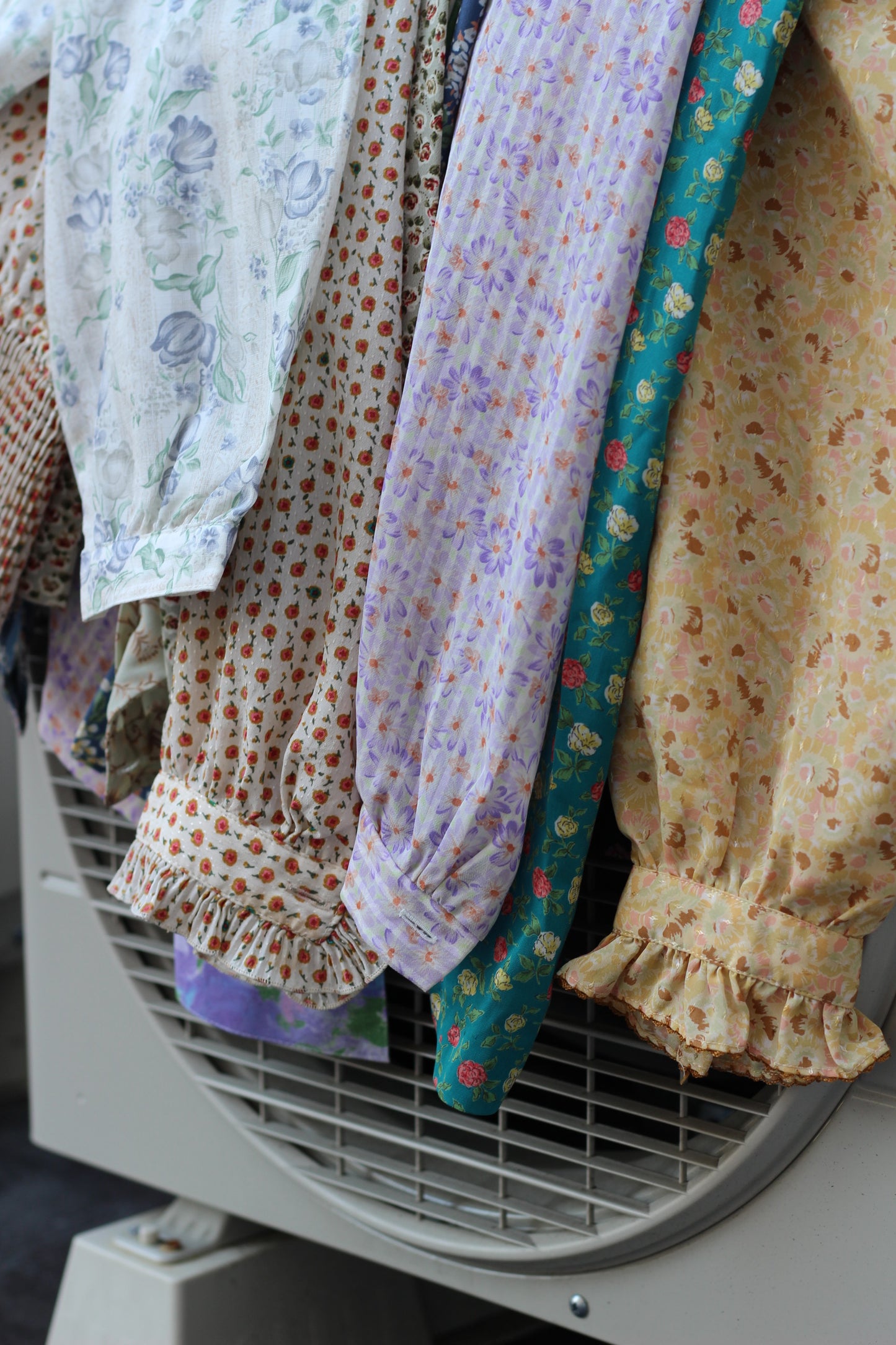 Flower Design Long Sleeve Blouse x10点