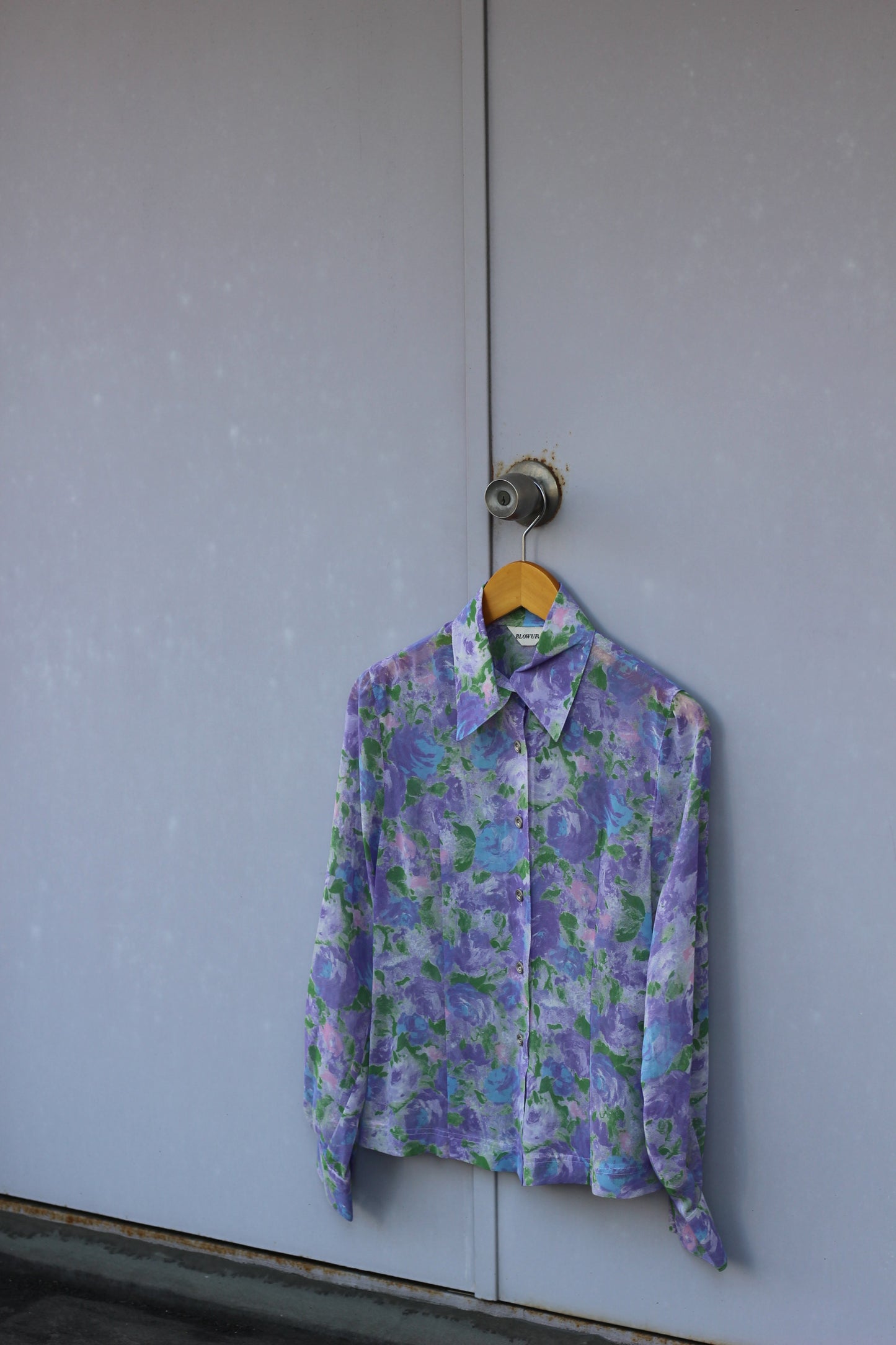 Flower Design Long Sleeve Blouse x10点
