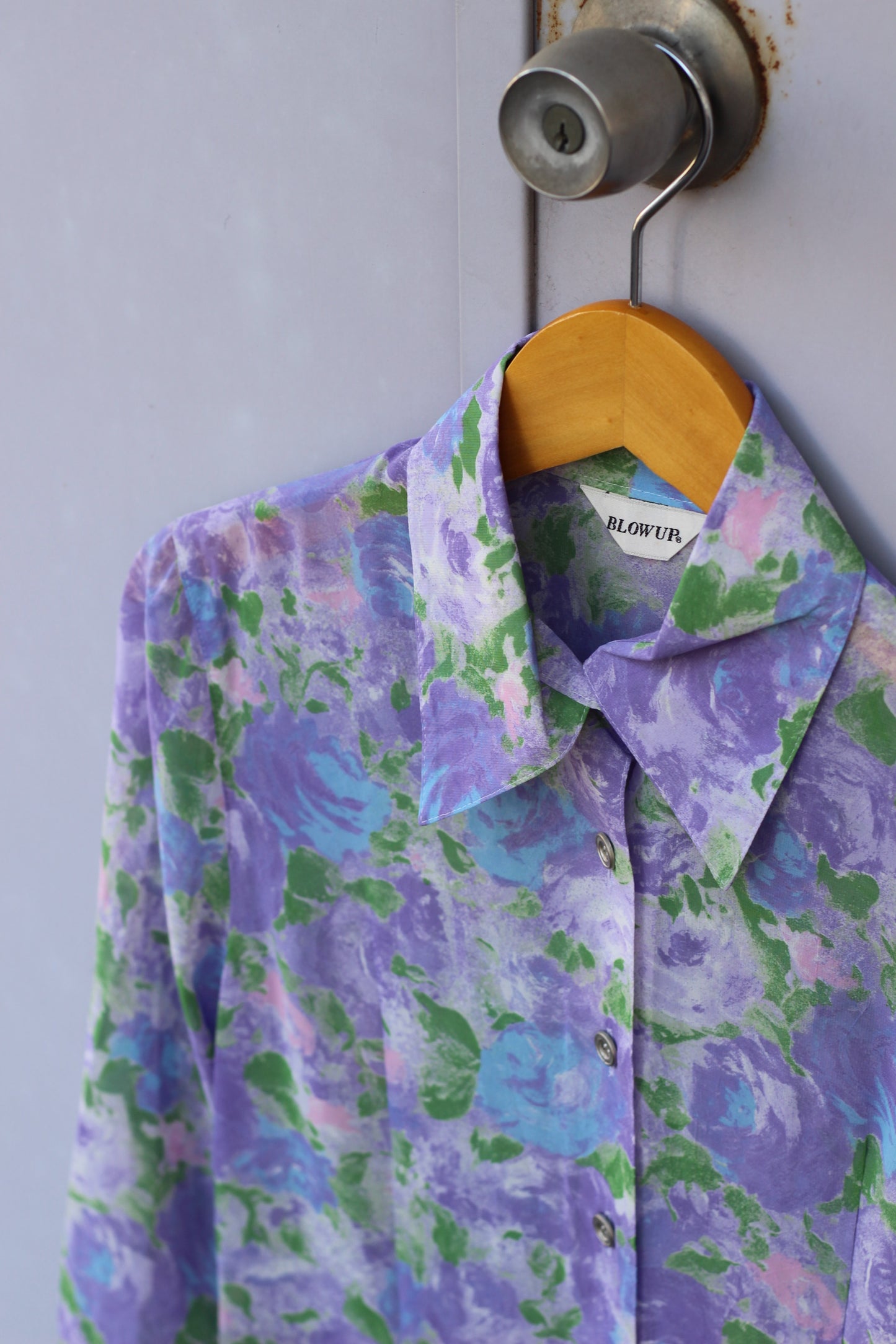 Flower Design Long Sleeve Blouse x10点