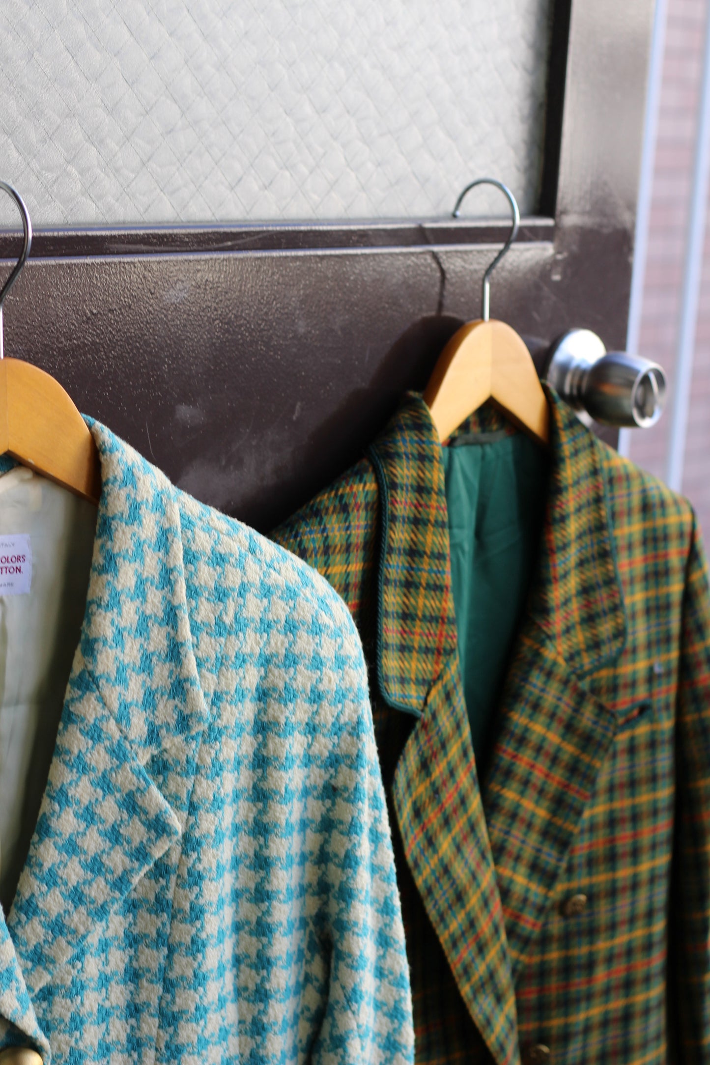 Women's Made In Italy Vintage Check Tailored Jacket x3点