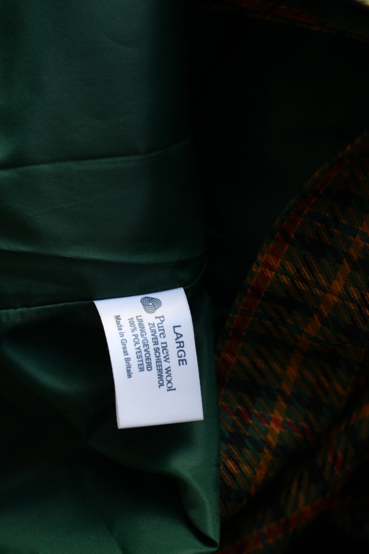 Women's Made In Italy Vintage Check Tailored Jacket x3点