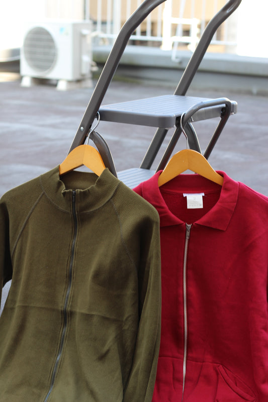 90's Old agnès b. Homme Zip Up Sweatshirt x2点
