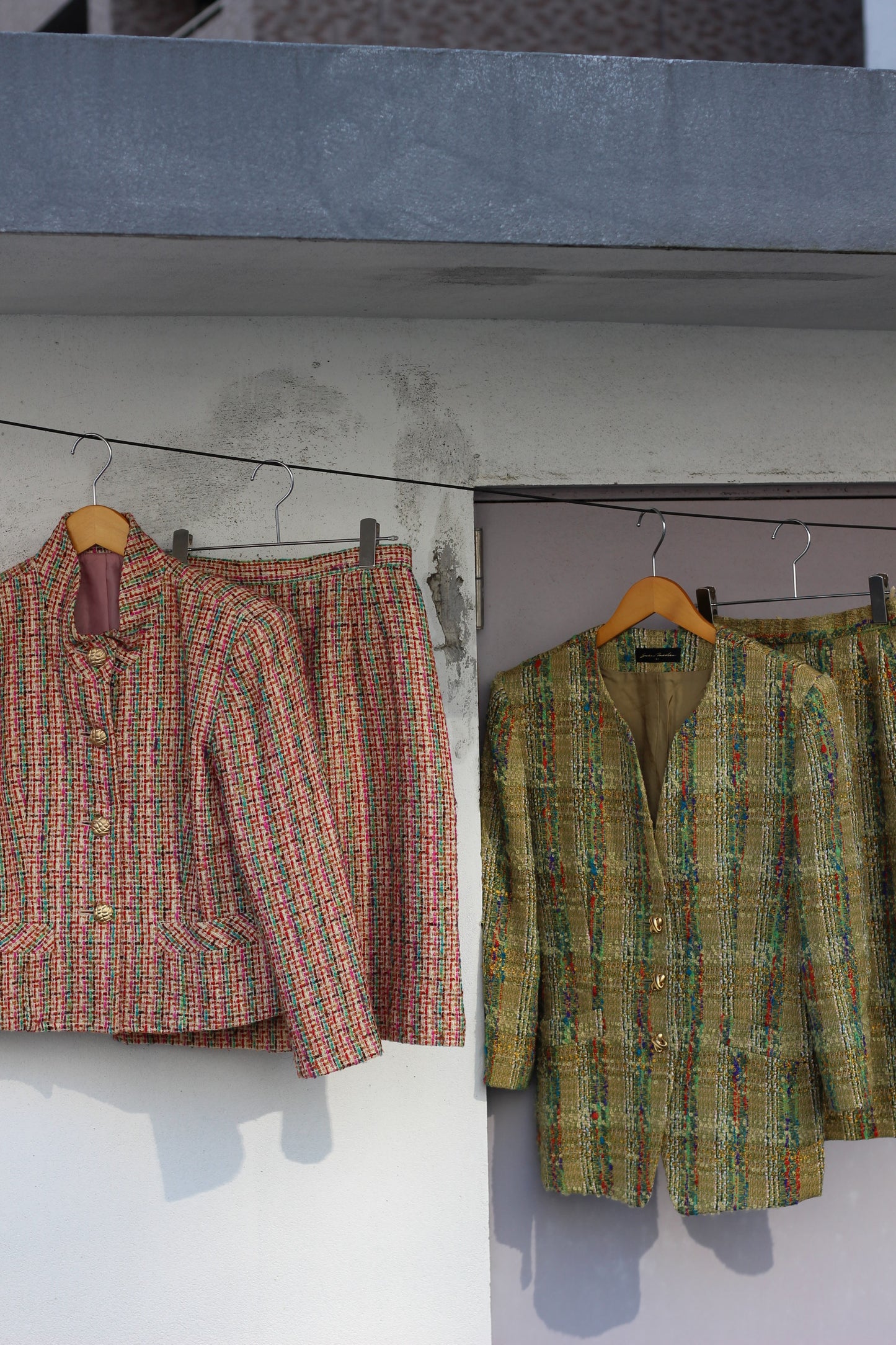 Vintage ladies marble design set up x6点