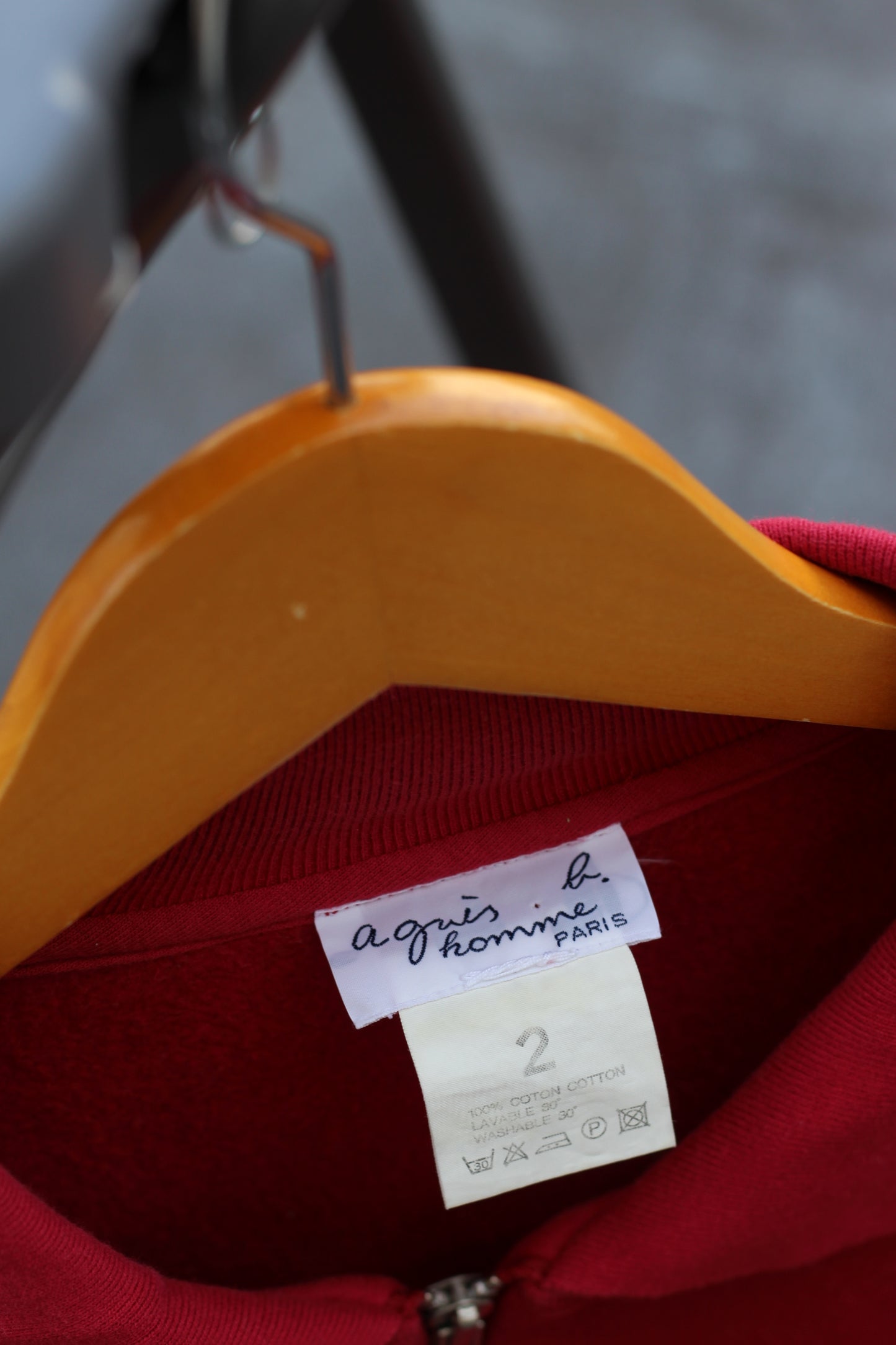 90's Old agnès b. Homme Zip Up Sweatshirt x2点