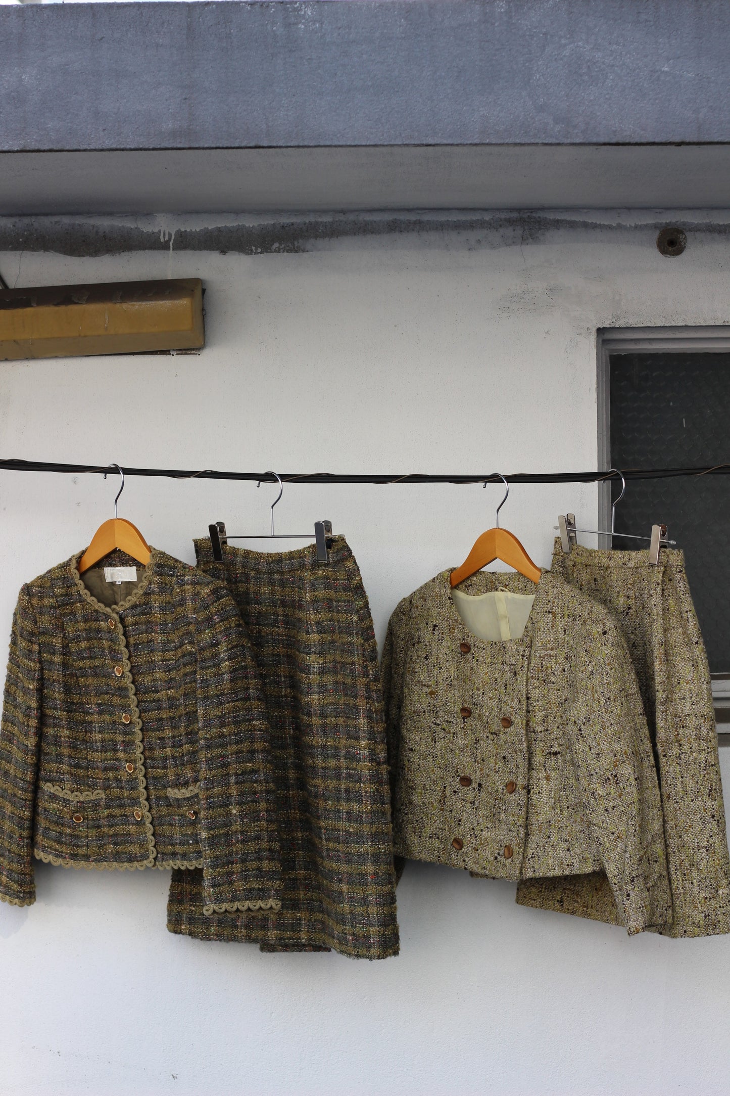 Vintage ladies marble design set up x6点