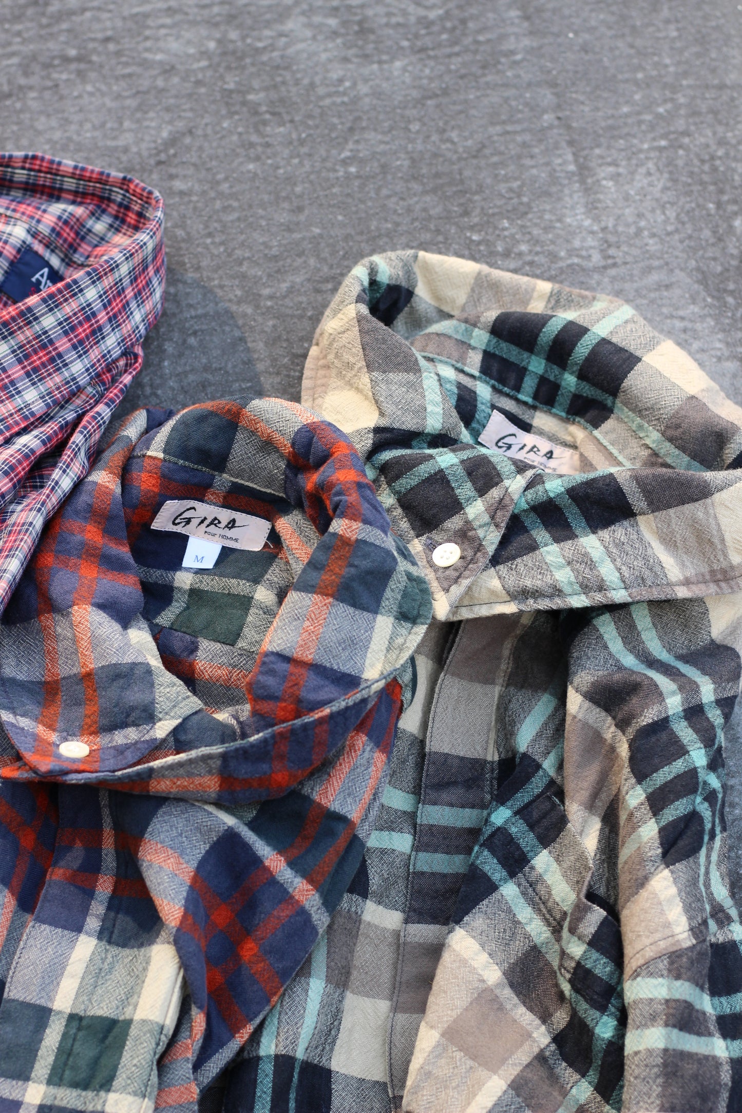 Men's design check shirt x10点