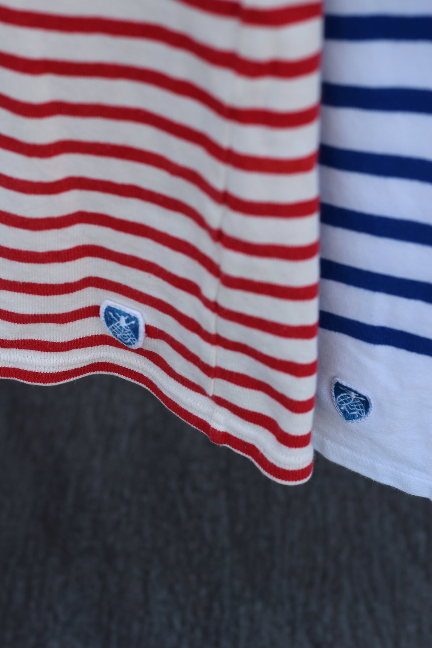 Orcival Boat Neck Stripe Long Sleeve T-Shirt x2点